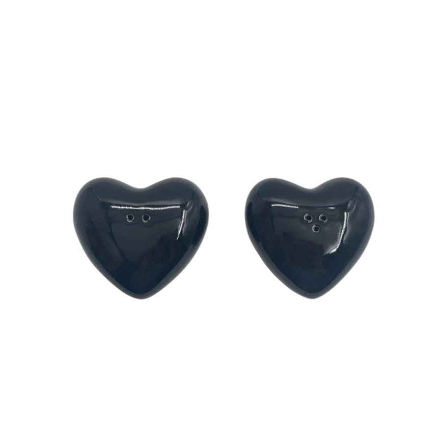 Set sel & poivre COEUR Noir