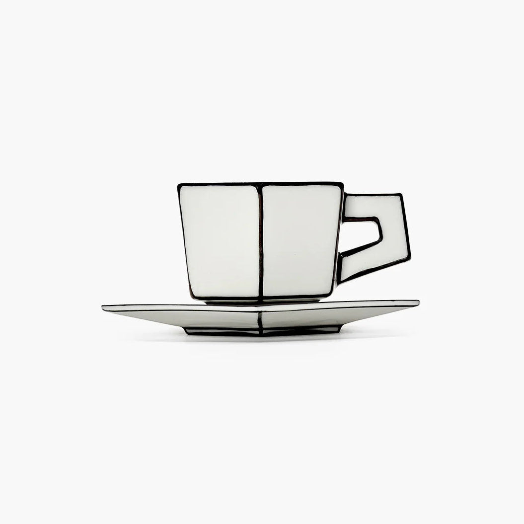Lot de 2 Tasses à expresso CARTE BLANCHE | SERAX