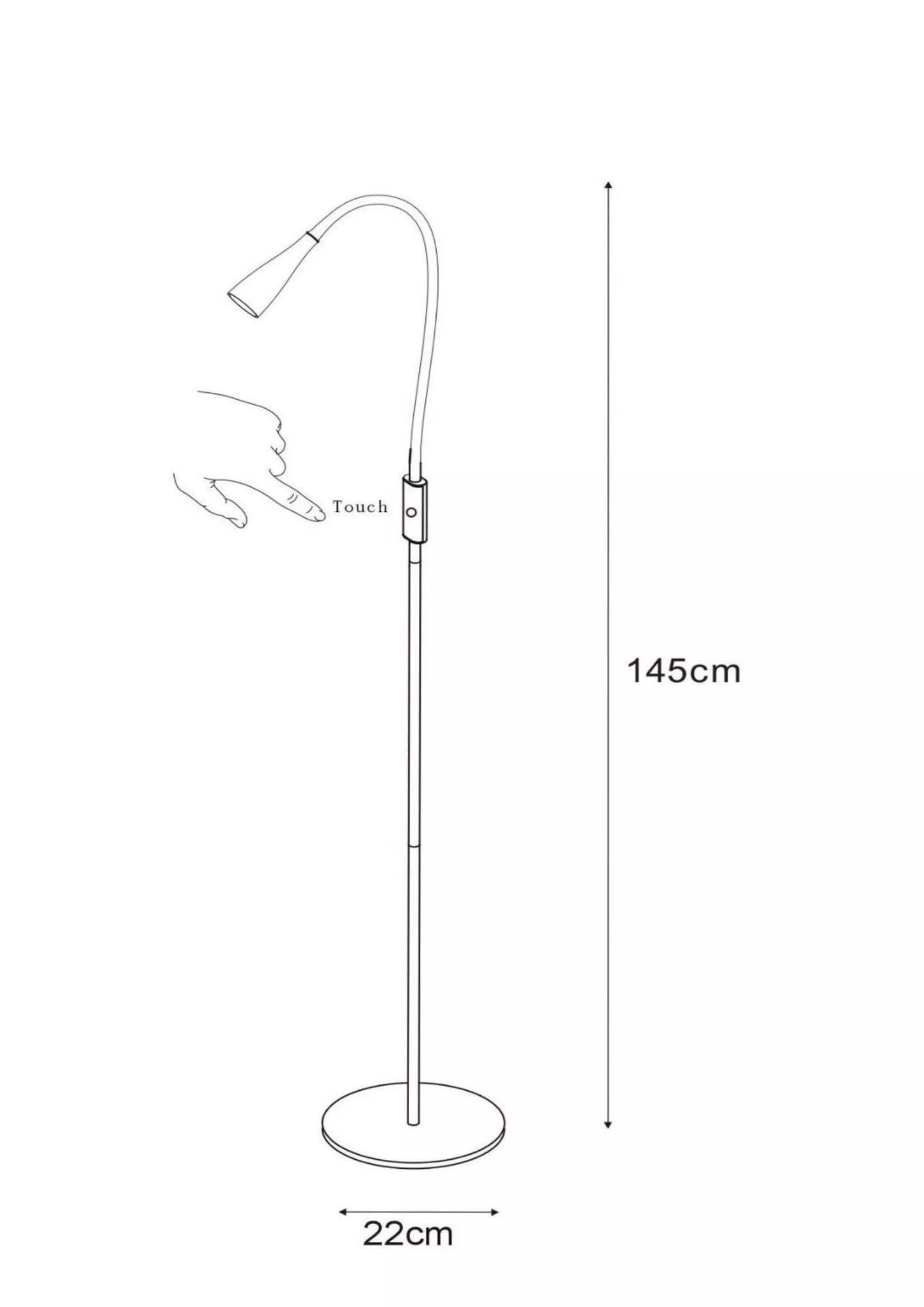 Lampadaire ZOZY