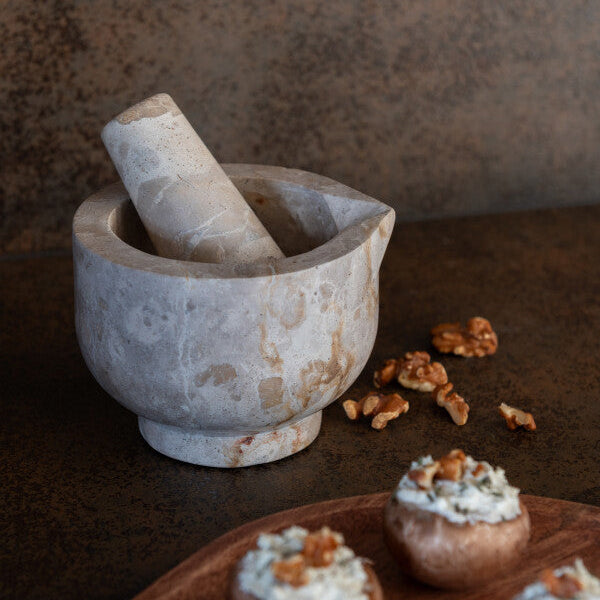 Mortier MARBLE Beige/gris