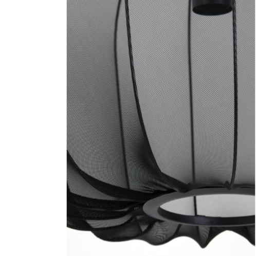 Suspension PLUMERIA Noir | Différentes tailles
