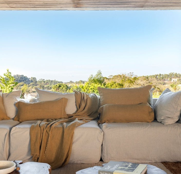 Coussin COPPER Honey | BED & PHILOSOPHY