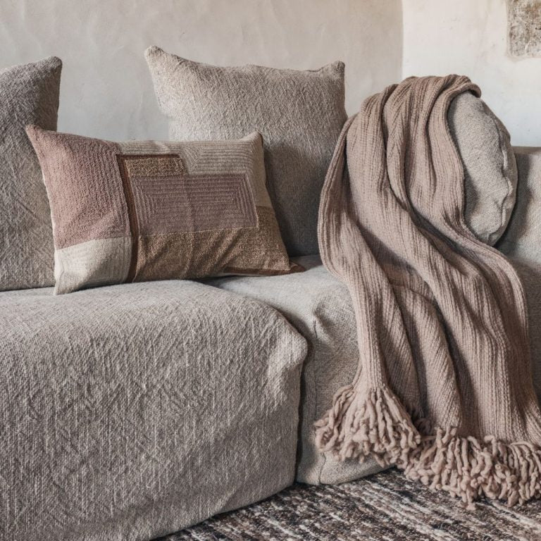 Plaid MURMURE Ficelle | BED & PHILOSOPHY