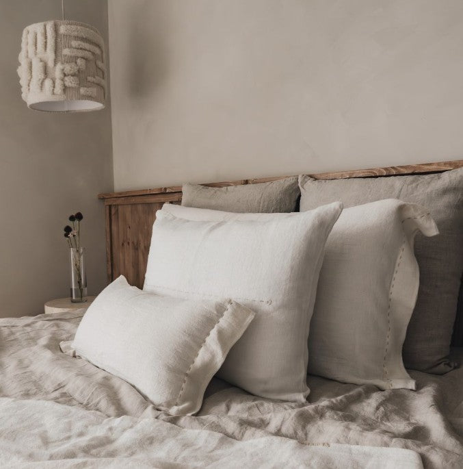 Coussin CRUSH Snowy | BED & PHILOSOPHY