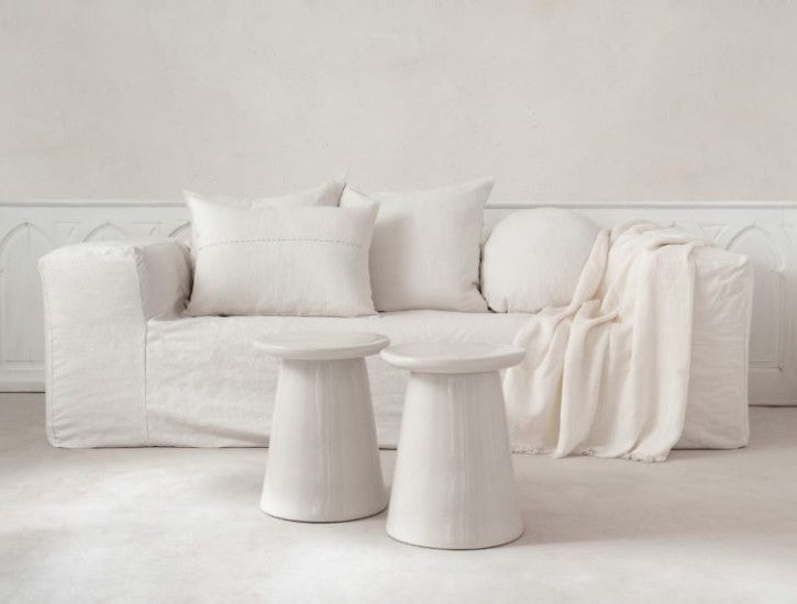 Coussin COPPER Snowy | BED & PHILOSOPHY