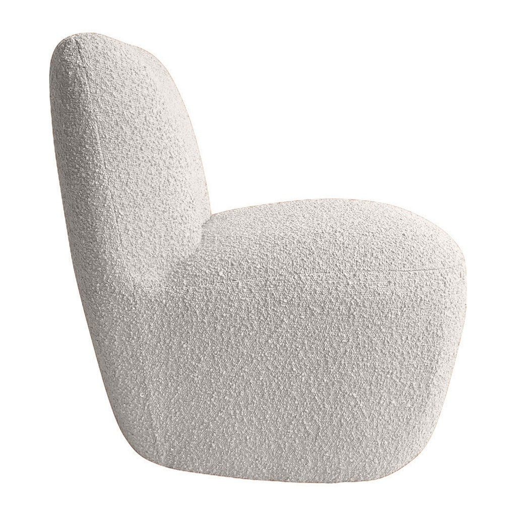 Fauteuil EVE | Bouclé Blanc