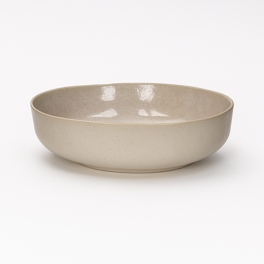 Assiette creuse SPIRO Beige | POMAX
