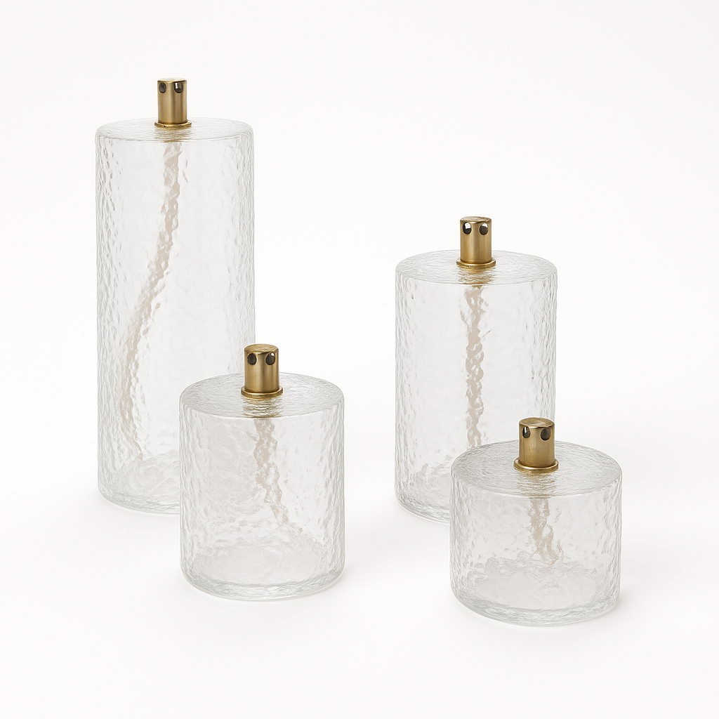 Lampe à huile CYLINDRE | Différentes tailles