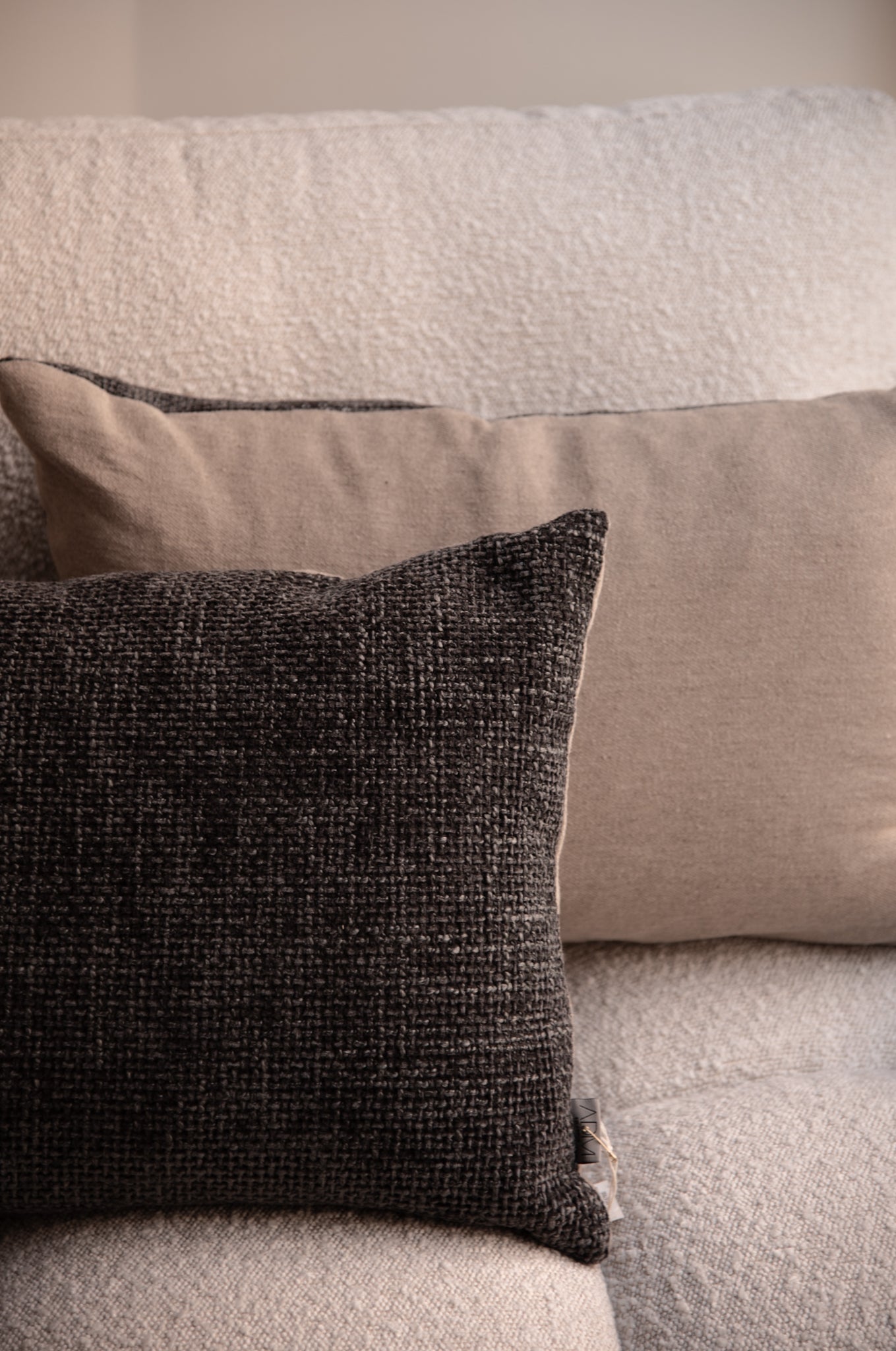 Coussin MORAINE - Anthracite