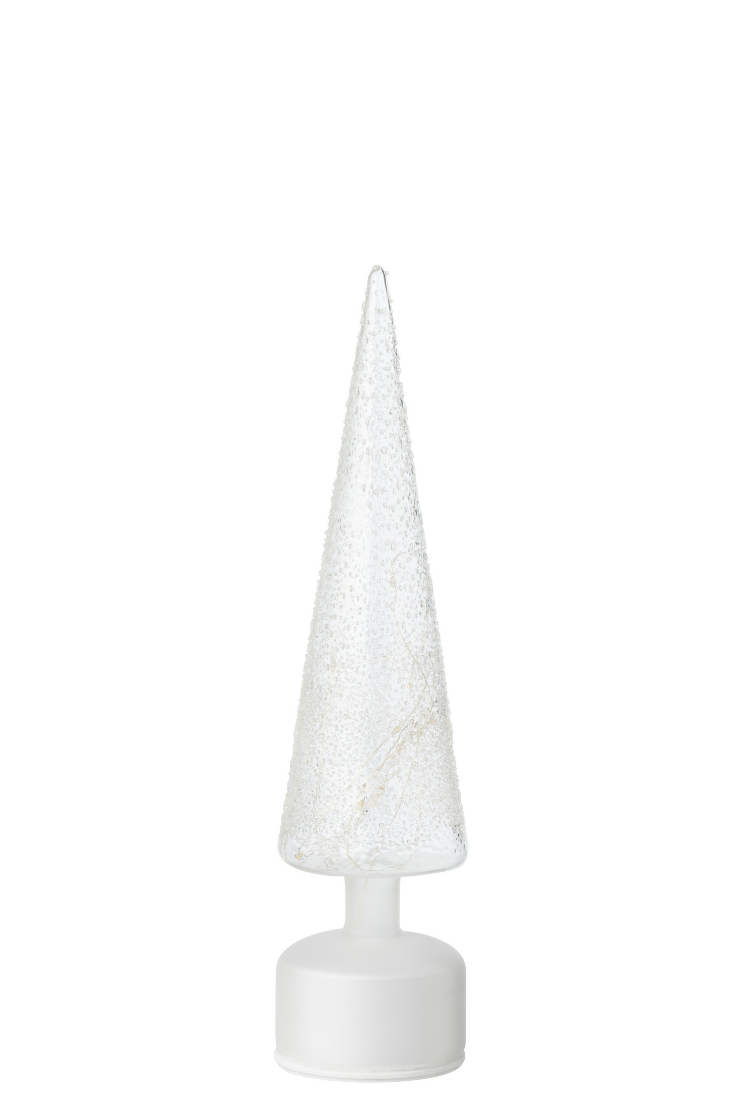 Sapin de noel LED transparent