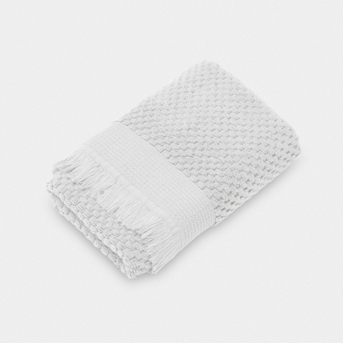 Serviette éponge TETHYS Neige | VENT DU SUD