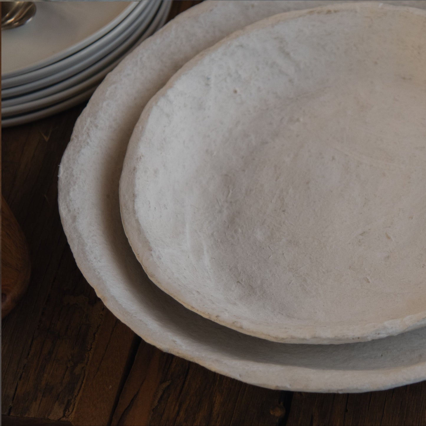 Plat CHAD Blanc | Différentes tailles