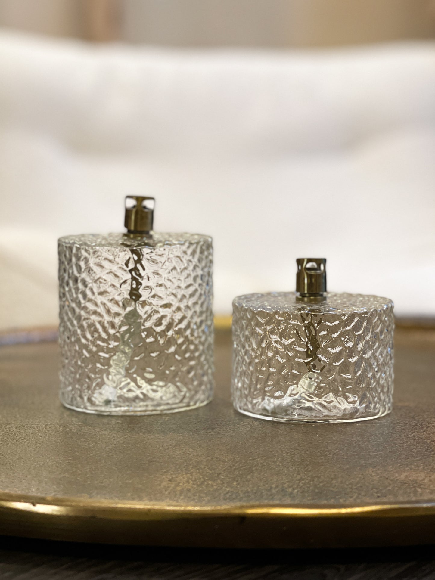 Lampe à huile CYLINDRE | Différentes tailles
