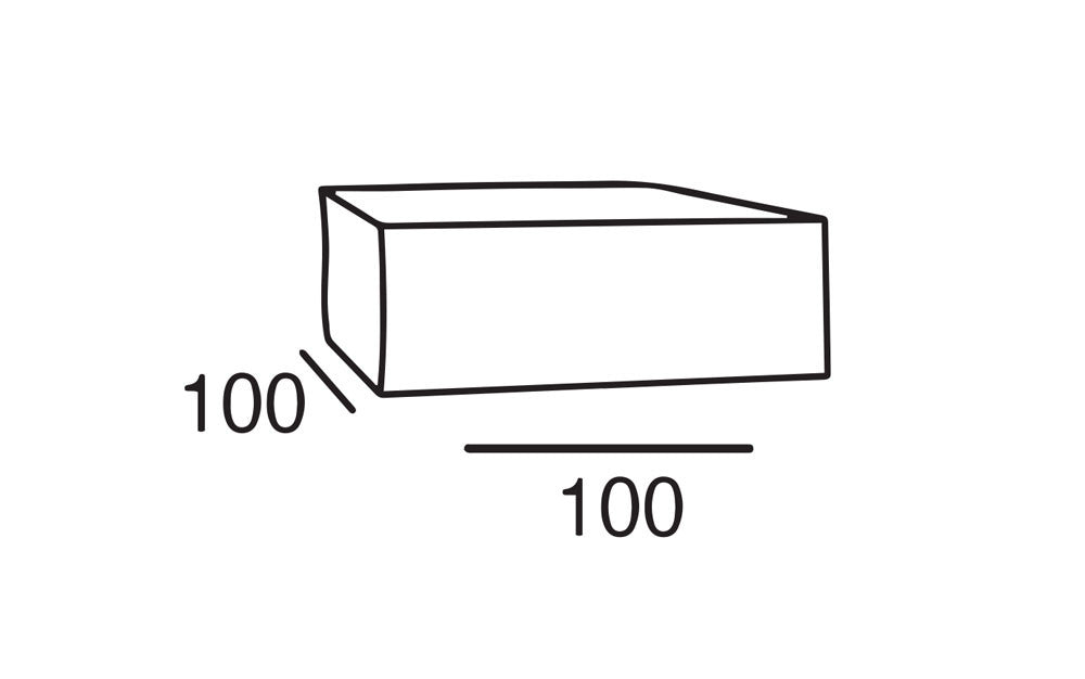 ARLES | Pouf - 100 x 100 cm