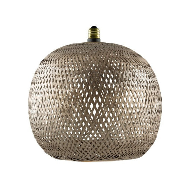 Ampoule BAMBOO ROND Bronze [SEGULA] Ø30xH30cm