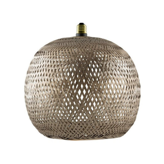 Ampoule BAMBOO ROND Bronze [SEGULA] Ø30xH30cm