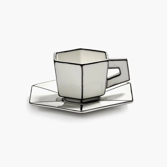 Lot de 2 Tasses à expresso CARTE BLANCHE | SERAX
