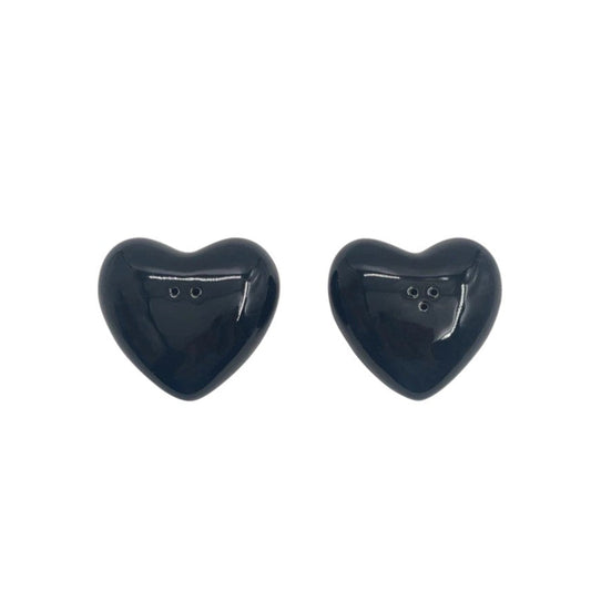 Set sel & poivre COEUR Noir