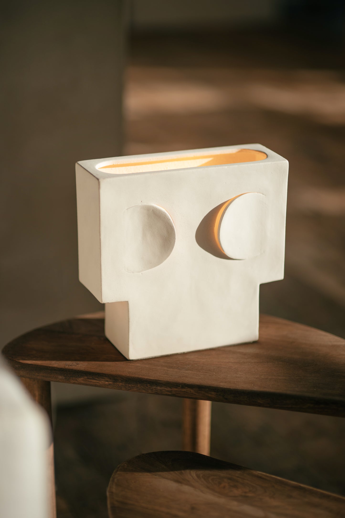 Lampe ECLIPSE Blanc [POMAX]