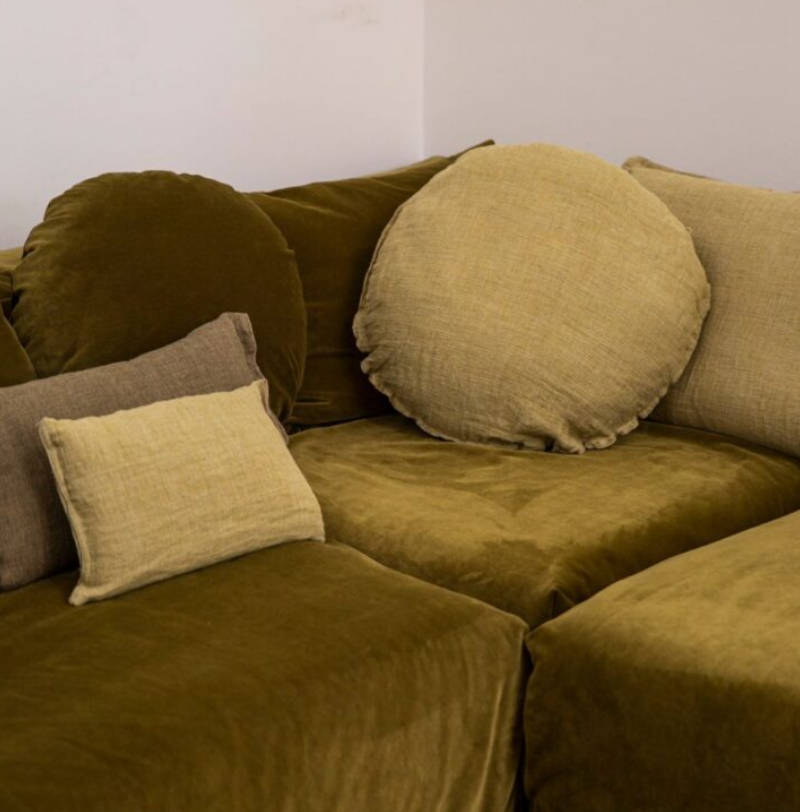 Coussin CANAILLE Havane | BED & PHILOSOPHY