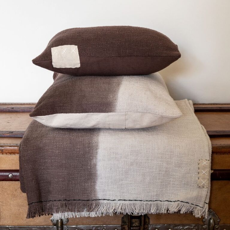 Coussin TAICHI Ebène | BED & PHILOSOPHY