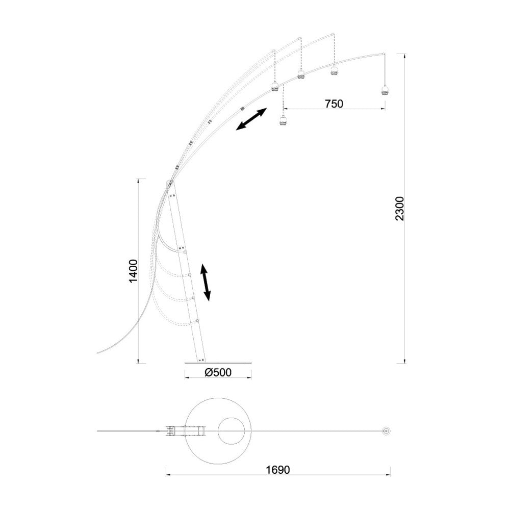 Lampadaire RICCA [MANTRA]
