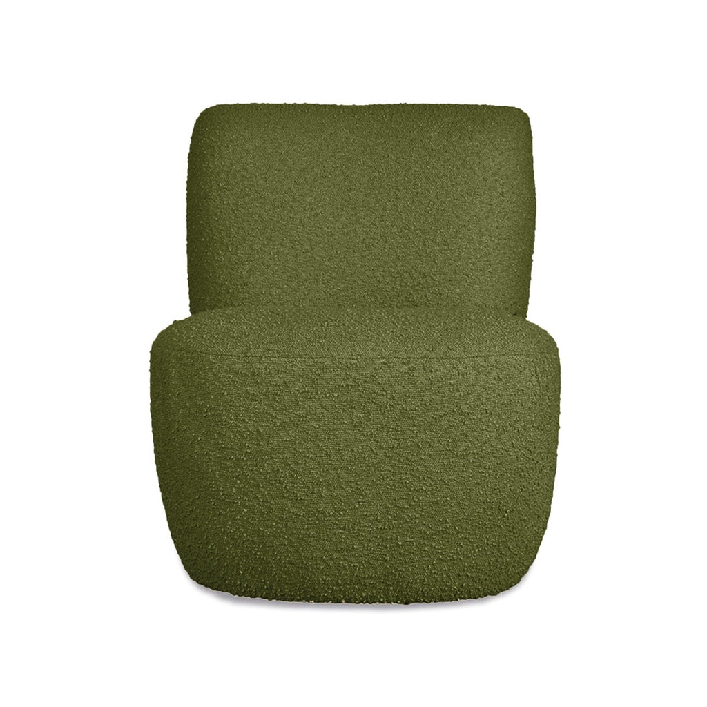 Fauteuil EVE | Bouclé kaki