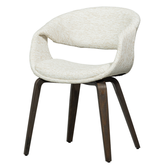 Lot de 2 Chaises YOSSI [WOOOD] Blanc
