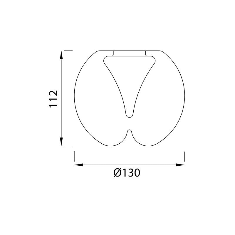 Suspension ANDROMEDA GLOBE Transparent