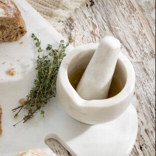 Mortier MARBLE Blanc