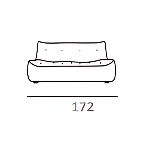 1965 | Canapé 2 places - 172 cm