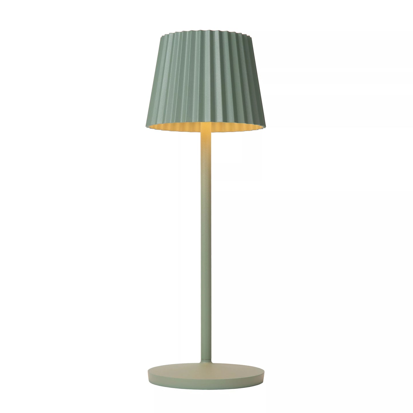Lampe tactile JUSTINE Vert [LUCIDE]