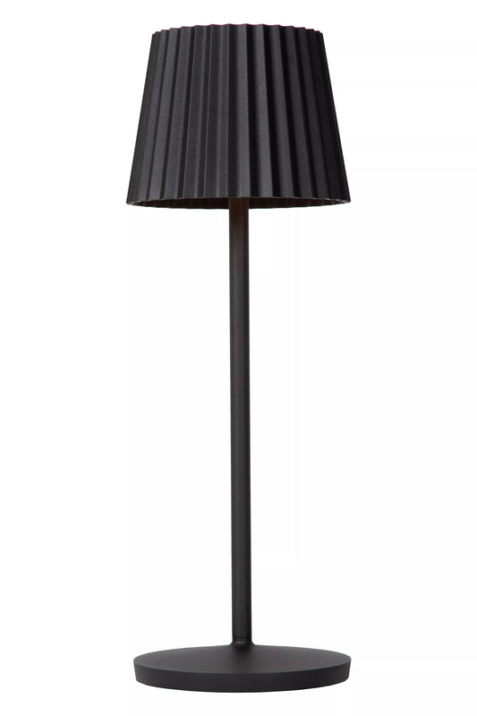 Lampe tactile JUSTINE NOIR [LUCIDE]