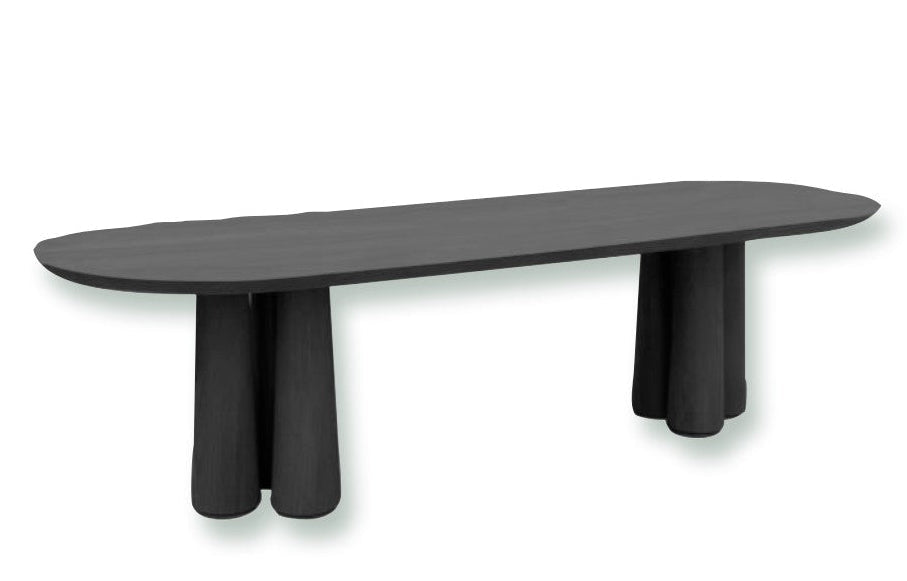 Table de repas | ELEPHANT Noir [ MAISON YAK ] 240 à 280cm