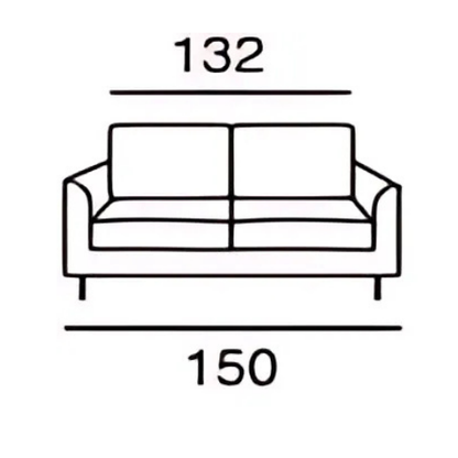 SPENCER | Canapé 2 places - 150 cm