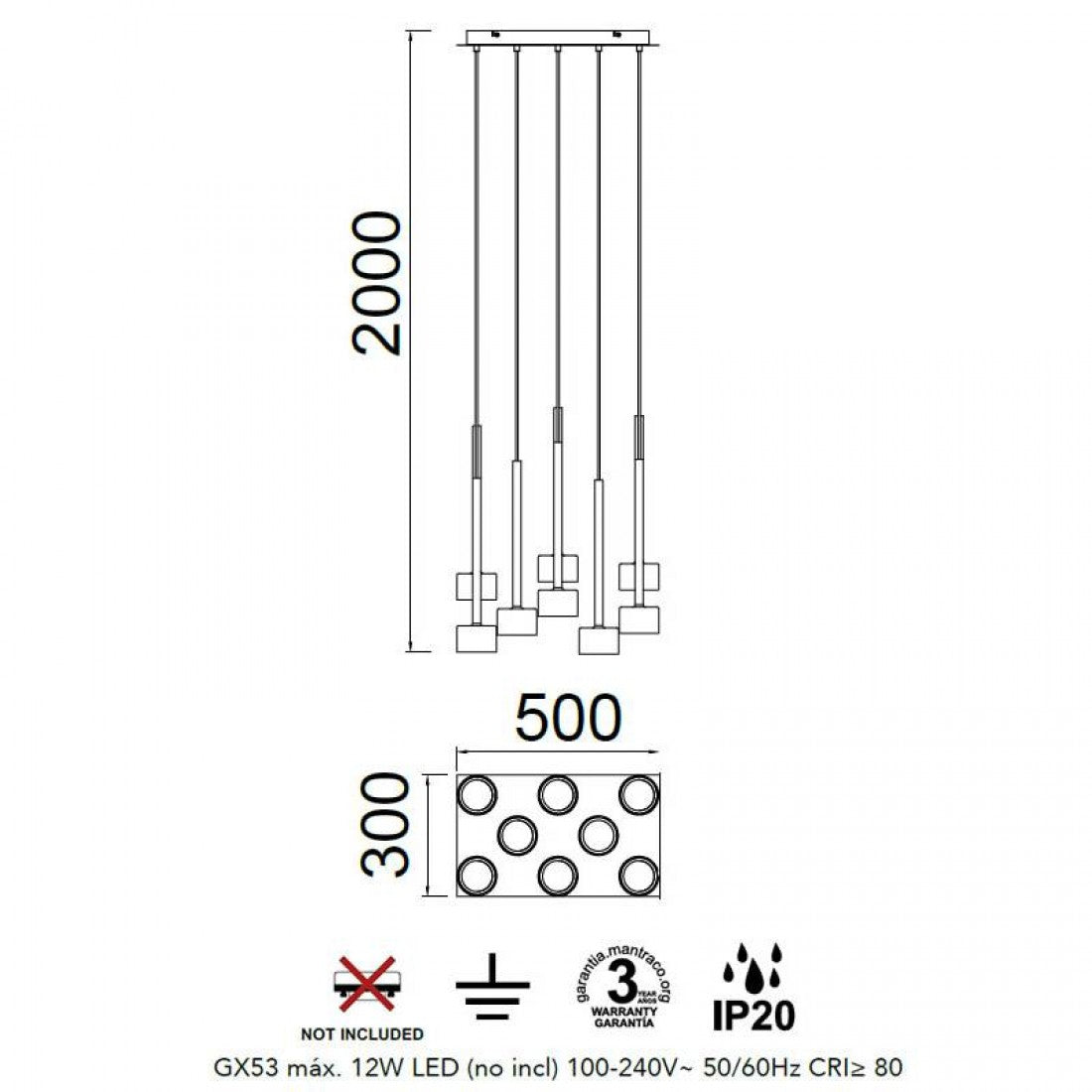 Suspension TONIC | 8 suspensions [MANTRA]