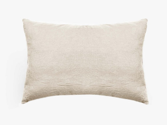 Taie d'oreiller SONATE Ficelle [VENT DU SUD] 100% lin