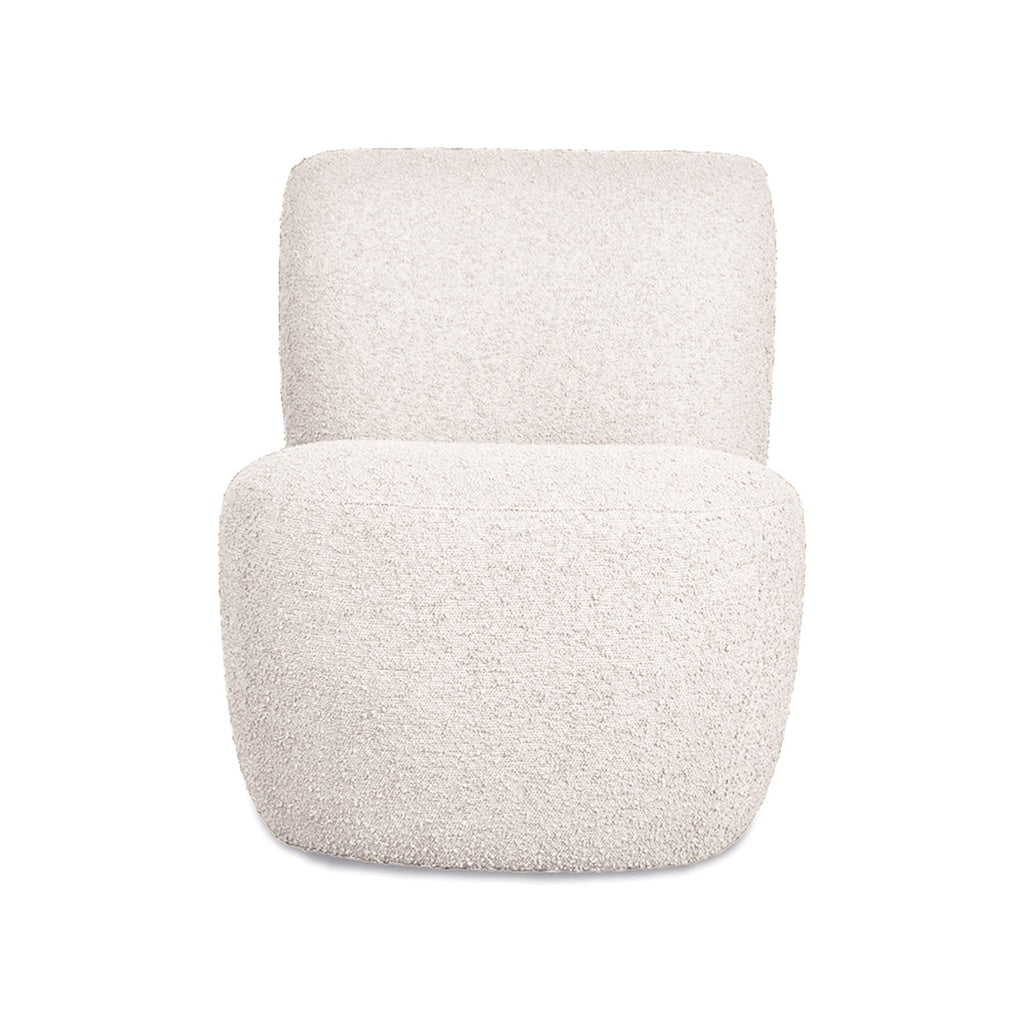 Fauteuil EVE | Bouclé Blanc