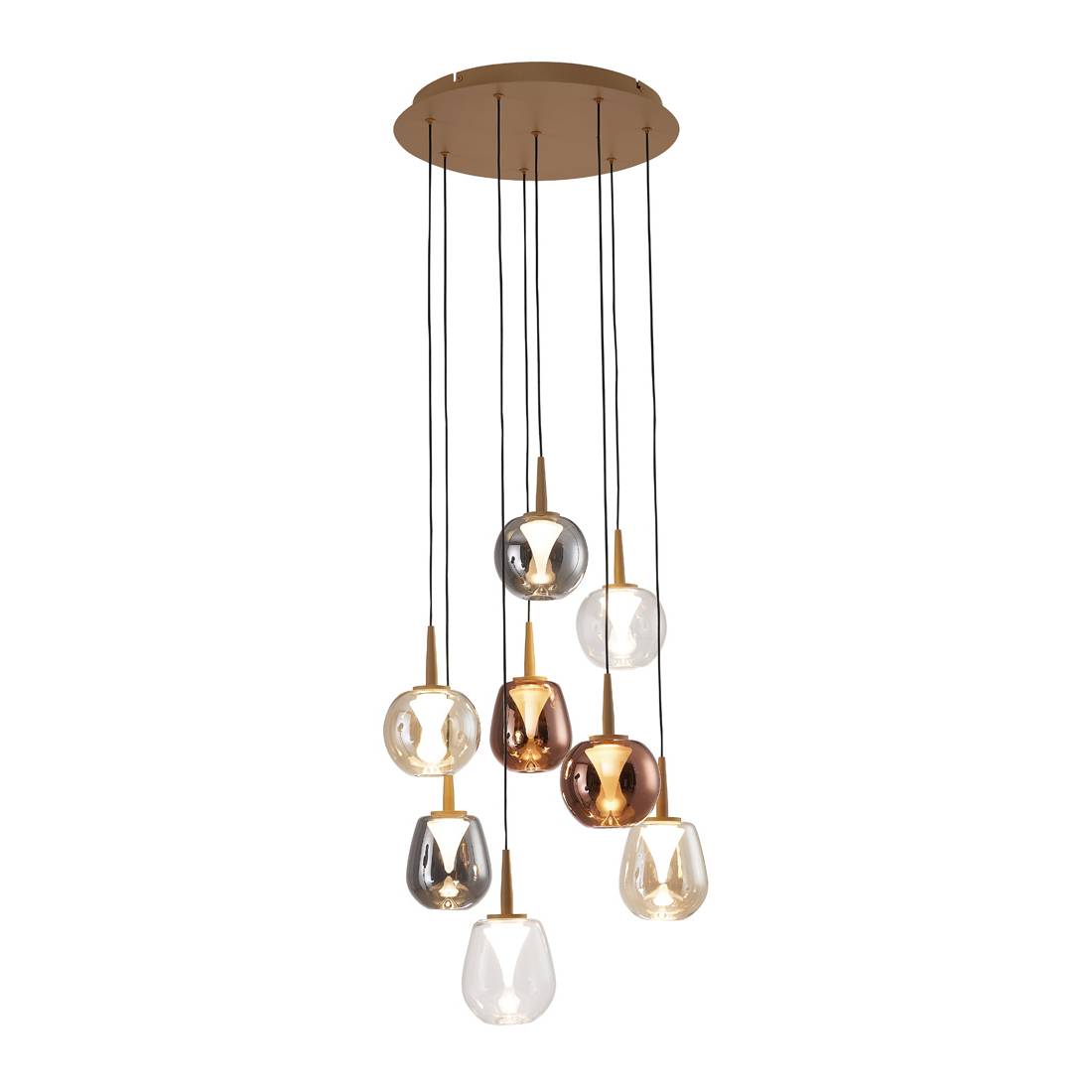 Suspension ANDROMEDA GRAPPE | 8 suspensions