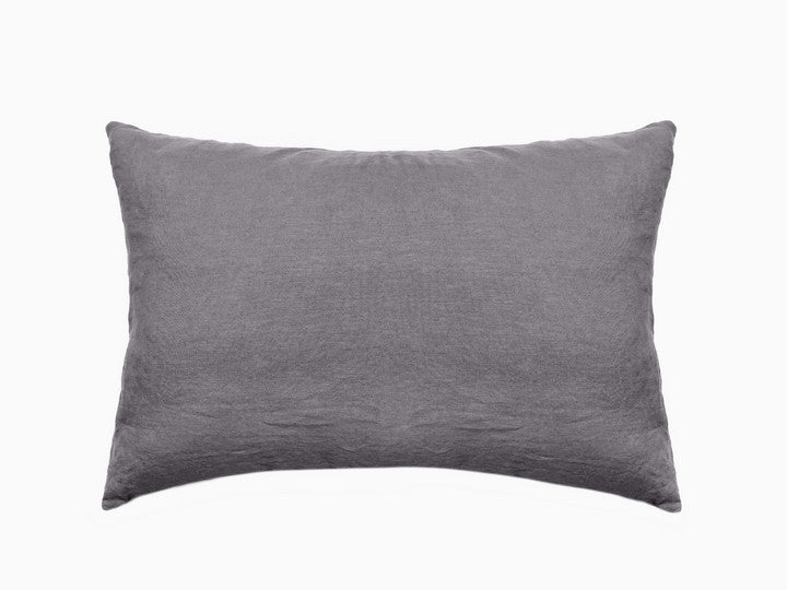 Taie d'oreiller SONATE Brume [VENT DU SUD] 100% lin