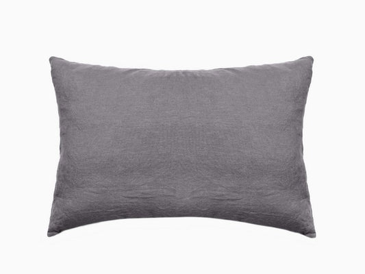 Taie d'oreiller SONATE Brume [VENT DU SUD] 100% lin