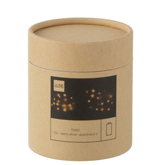 Boite 2 guirlandes lumineuses 20 LED