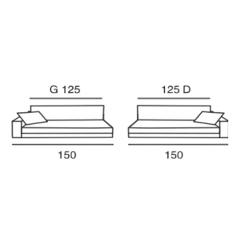 VANG | Bâtard 3 places - 150 cm