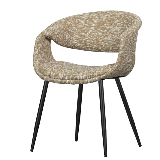 Lot de 2 Chaises YOSSI [WOOOD] Sable