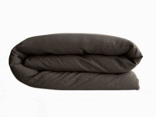 Housse de couette SONATE Café [VENT DU SUD] 100% Lin