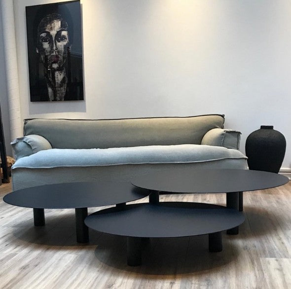Table basse | Bora Bora [ TERRE ET MÉTAL ]
