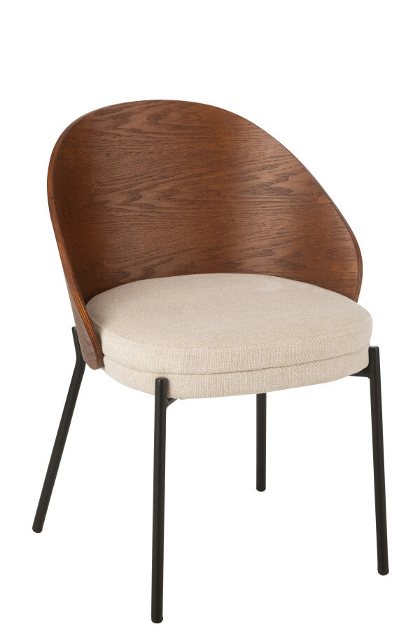 Chaise LONE Noyer