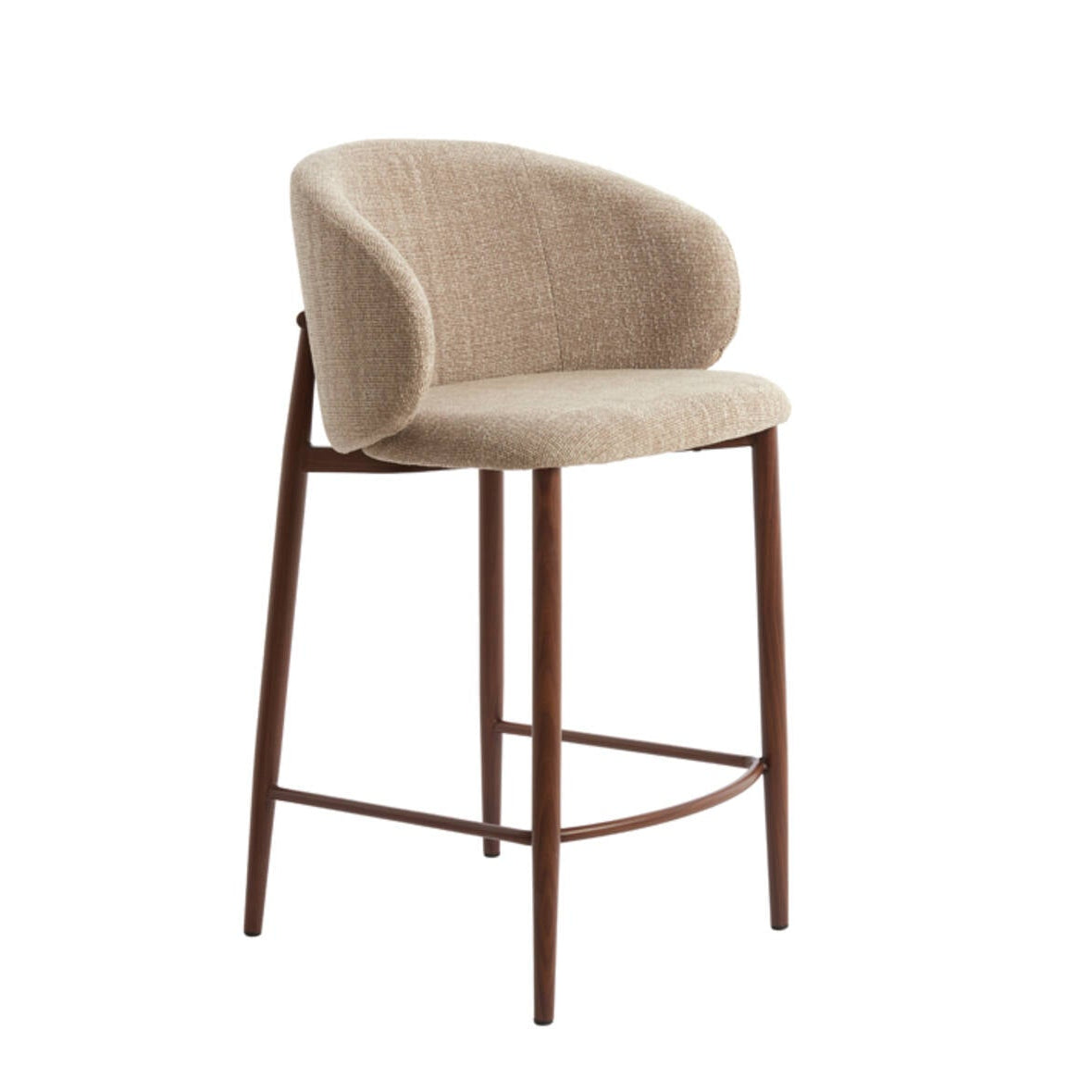 Tabouret de bar ALUKO Beige