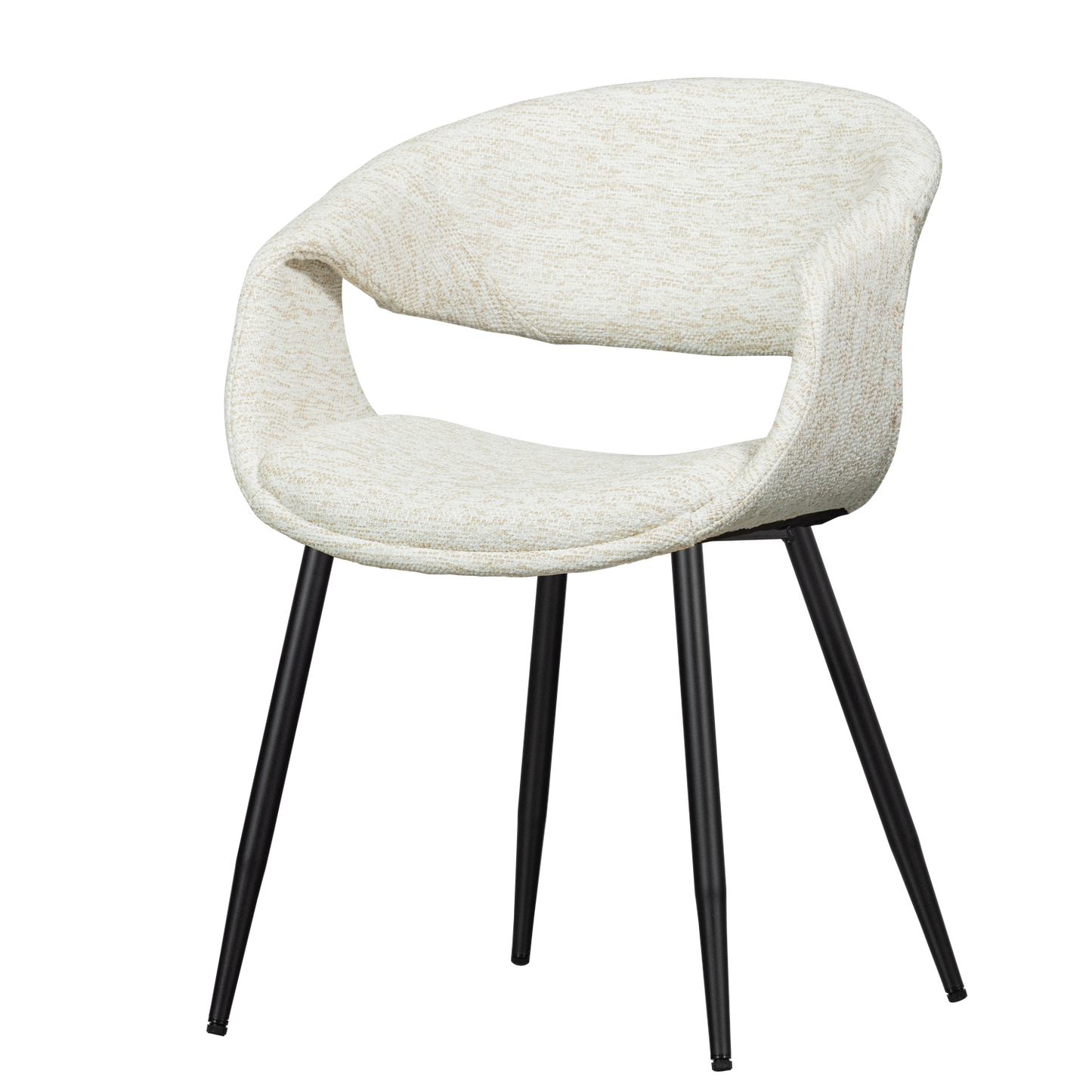 Lot de 2 Chaises YOSSI [WOOOD] Blanc