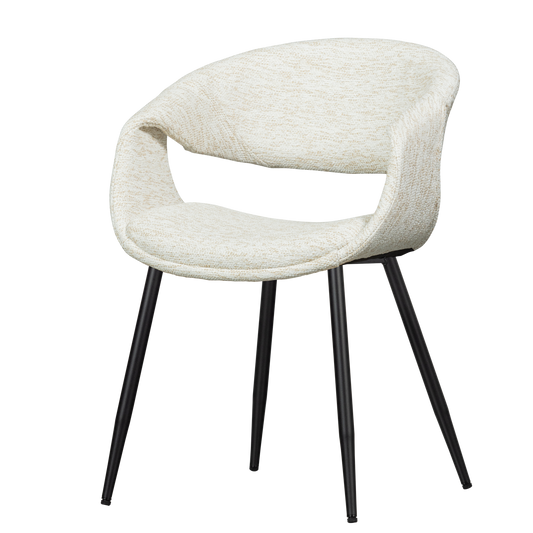 Lot de 2 Chaises YOSSI [WOOOD] Blanc